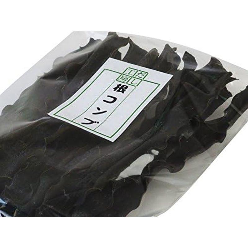 根昆布 100g (北海道産根こんぶ) 昆布の中で栄養分が凝縮された根コンブ おでん 煮物等にお勧め 長コンブ (だし工房)