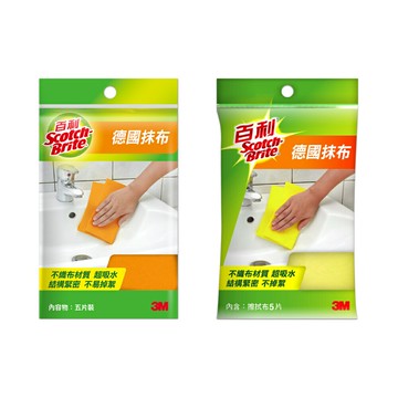 【史代新文具】3M百利 德國抹布 (1包5入)