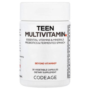 Codeage, 青少年多維生素素食膠囊，30 粒