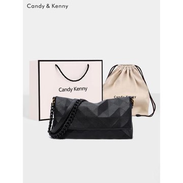 (免運)官網Candy&Kenny腋下包包女春季2025新款褶皺單肩包女生生日禮物