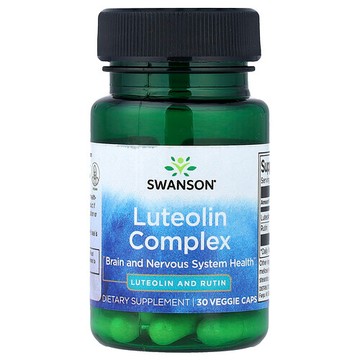 Swanson Vitamins, 木犀草素複合物，30 粒素食膠囊