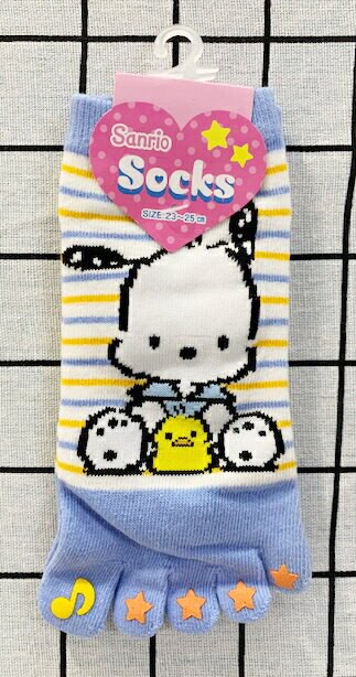 【震撼精品百貨】Pochacco 帕帢狗 三麗鷗帕帢狗 5指襪*29741 震撼日式精品百貨
