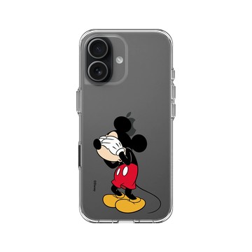 iPhone 17 Clear Case（相機按鈕） 透明 - 迪士尼-米奇 Mickey - 遮眼米奇