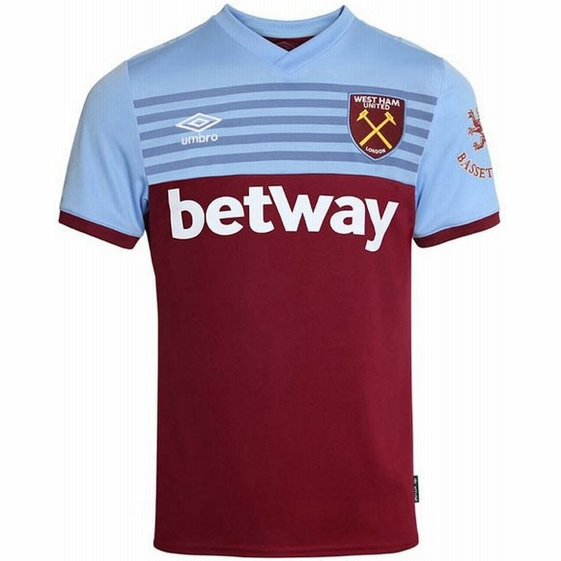 ウエストハム 19 ホーム 半袖レプリカユニフォーム Umbro アンブロ クラブチームレプリカウェアーuda6934h 通販 Lineポイント最大0 5 Get Lineショッピング