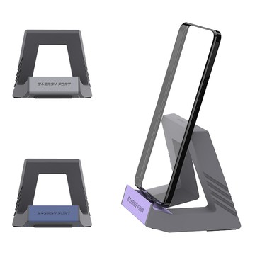 ENERGY FORT 手機幾何支架 直立支架 懶人立架(鹽湖灰)