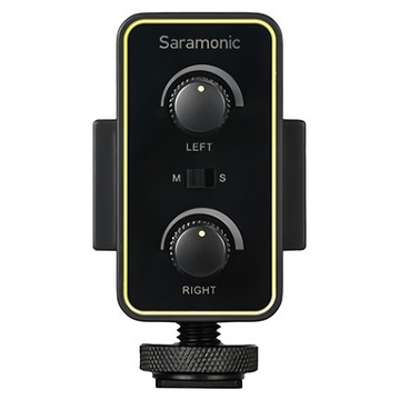 Saramonic 楓笛 BlinkMixer 雙通道混音器  3.5mm 麥克風輸入音訊轉接器