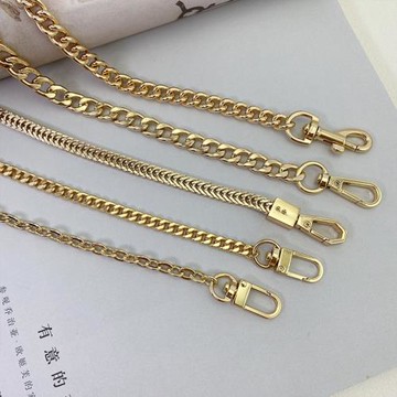 包包鏈條配件單買腋下單肩包帶肩帶斜挎背包帶子百搭金屬包鏈子