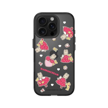 iPhone 16 Pro Clear (相機按鈕) 酷墨灰 - 三麗鷗-兔媽媽 Marron Cream - 兔媽媽日常