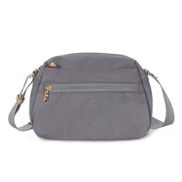 J II 斜背包 夢特多隔層尼龍斜背包-森林綠-7011-9