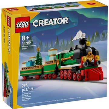 【台中翔智積木】LEGO 樂高 40700 冬季假期列車 火車
