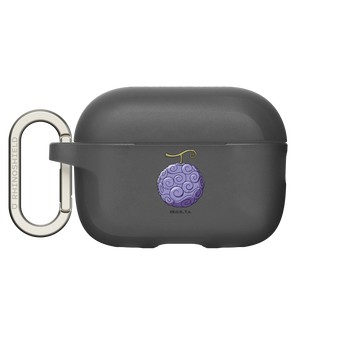 AirPods Pro 2 AirPods Case 黑 - 航海王 One Piece - 橡膠果實