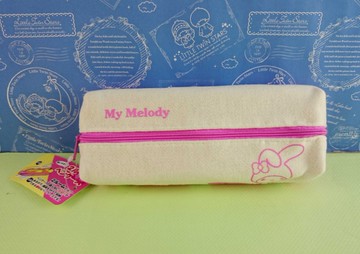 【震撼精品百貨】My Melody 美樂蒂~筆袋_粉白