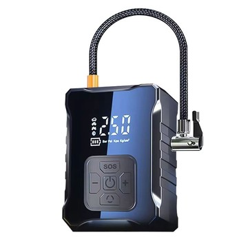 FJ 數位大屏顯示無線行動電源打氣機AP18
