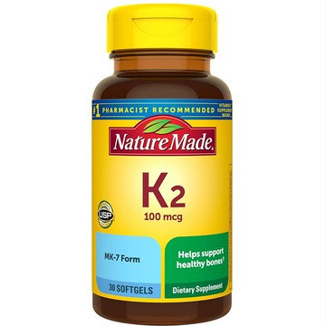 美國代購！原裝正品Nature Made維他命K2軟100mcg 30粒