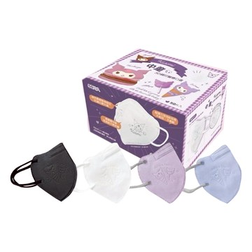 興安 三麗鷗甜筒系列3D兒童口罩 50入(顏色隨機出貨)