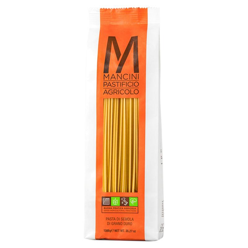 マンチーニ スパゲッティー 2.2ｍｍ 1kg 1袋 パスタ 食品 グルメ ポイント ポイント消化 イタリアン料理