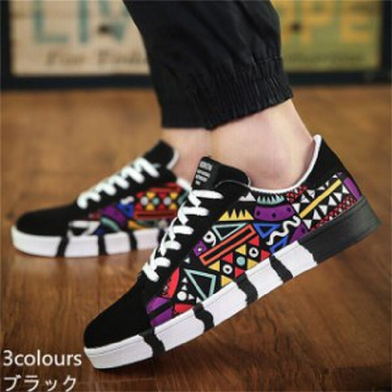 特別デザインスニーカー メンズ カジュアルシューズ デッキシューズ プリント 軽量 厚いソール 通気性 メンズシューズ 靴sale 通販 Lineポイント最大1 0 Get Lineショッピング