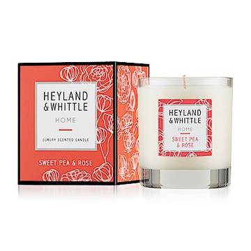 H&W英倫薇朶 玫瑰香豌豆香氛燭230g