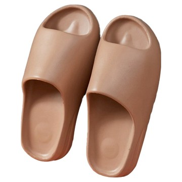 bebehome 二代柔軟輕量椰子拖鞋 厚底 圓頭  咖啡色  36~37cm