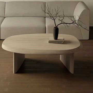 免運/公司貨 茶幾 原木茶幾 實木茶几 實木茶桌原木小戶型北歐民宿家用客廳簡約橢圓形現代酒店桌子茶幾 可開發票 全館五折 工廠現貨直銷 新品特價 z10252