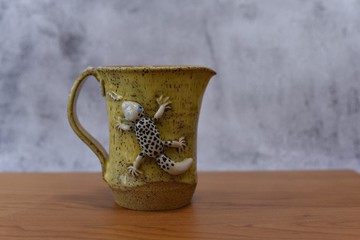 守宮350cc手工陶藝拉胚倒水壺