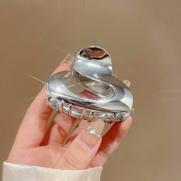 金屬小鯊魚夾 公主頭小抓夾 高馬尾鯊魚夾 韓式金屬髮夾 韓式鯊魚夾 韓系髮夾 極簡風金屬抓夾