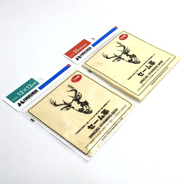 [4東京直購] HAKUBA 鹿皮拭鏡布 KMC-CS12 CSSS 12x12cm 500平方公分 擦拭布 清潔布 相機鏡頭清潔工具