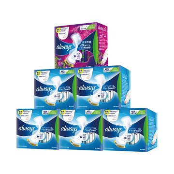 好自在INFINITY 幻彩/液體衛生棉6入組(液體5入+幻彩1入組)