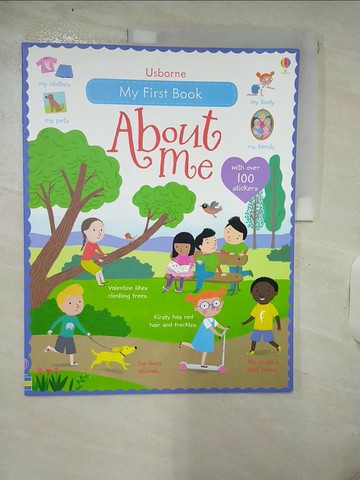 【書寶二手書T8／少年童書_Q3G】My First Sticker Book:about Me_EDC Publishing