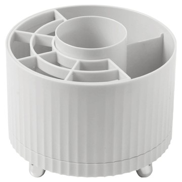 旋轉筆筒  珍珠白  1個