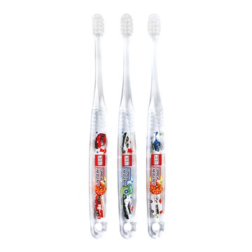 Skater 透明稈牙刷 0-3歲  TOMICA  3支  1組