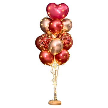 氣球樹套餐，100%天然乳膠氣球  F款  1組