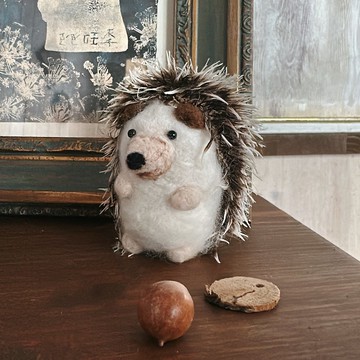 【羊毛氈材料包】刺蝟 附教學影片連結 DIY