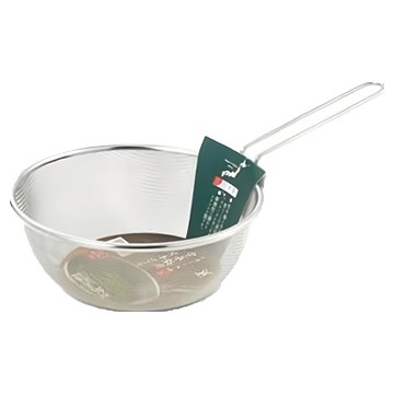 吉川 yukihira鍋 20cm IH對應單柄濾網 日本製  1入  不鏽鋼