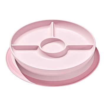 OXO tot 好吸力分隔餐盤  煙灰粉  1個