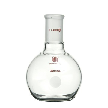 《SYNTHWARE》平底燒瓶具磨口 Flask, Flat Bottom, with Joint