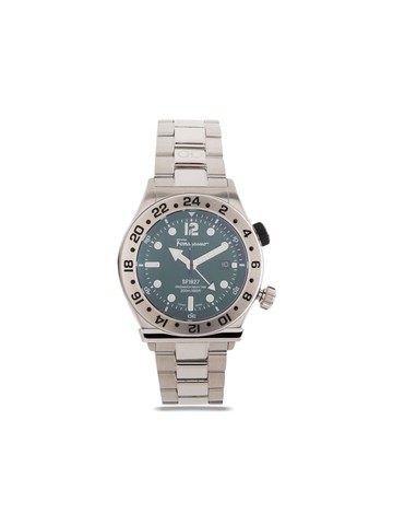 Ferragamo - 1927 quartz 35mm - men - stainless steel - One Size - Silver