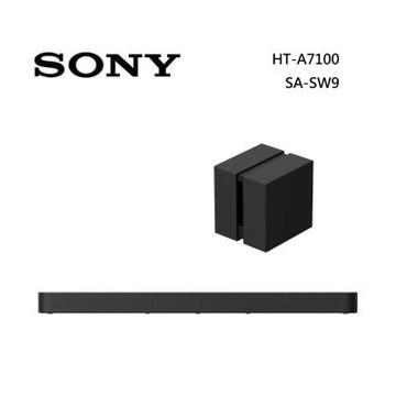 SONY索尼 9聲道 聲霸 低音 BRAVIA Theatre Bar 7 家庭劇院組 HT-A7100+SA-SW9