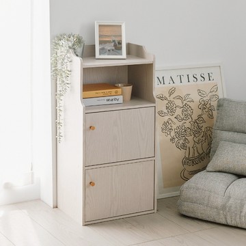 Alma日式木紋三層收納櫃(二色) - 漂流木