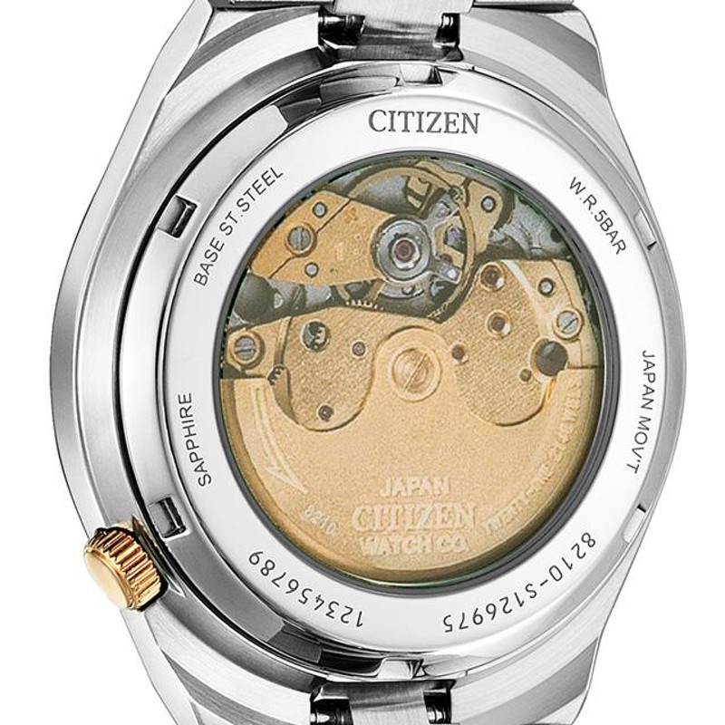 毎日さらに+10倍 シチズン コレクション メカニカル 自動巻き 腕時計 ブランド メンズ レディース CITIZEN NJ0154-80H アナログ  ブラック ピンクゴールド 黒 | LINEブランドカタログ