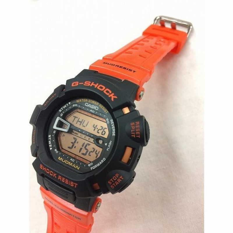 CASIO G-SHOCK MUDMAN オレンジ/ブラック（CASIO/G-SHOCK カシオ