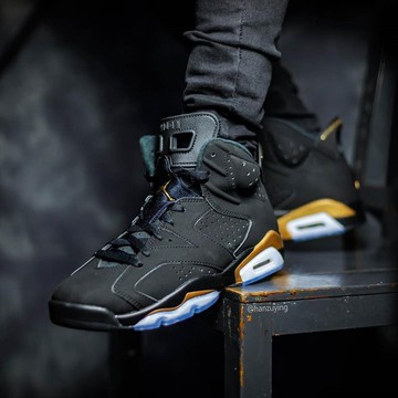 S.G AIR JORDAN 6 DMP GS 2020 大童鞋 黑金 AJ6 籃球鞋 CT4964-007