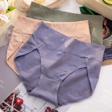蜜曼琪大碼內褲女200斤抗菌純棉胖mm高腰收腹包臀寬松不勒大腿