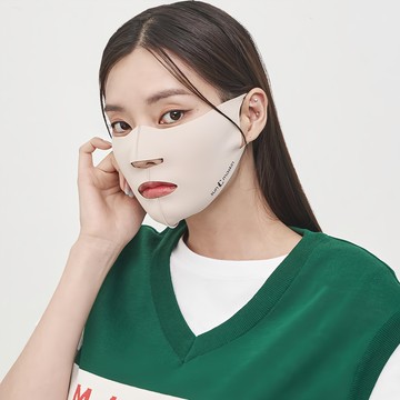 sun maskin 高級UV防曬戶外活動開放式面罩  1入  L(155 x 135mm)  膚色