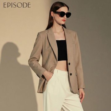 EPISODE - 通勤利落百搭羊毛西裝外套135007