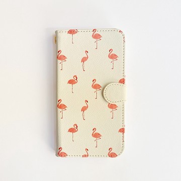 智能手機外殼筆記本型 iPhone Flamingo Made-to-order