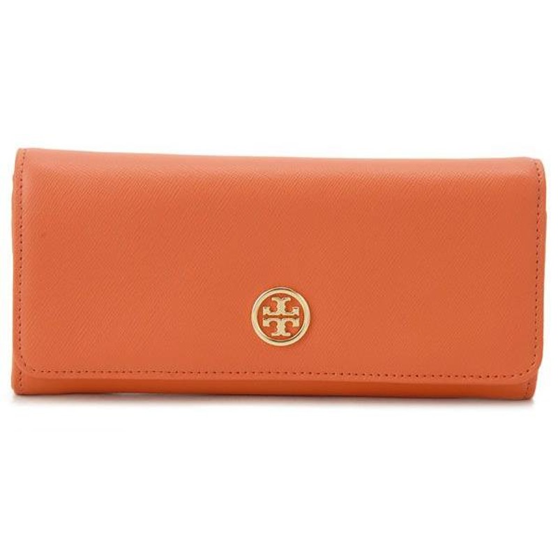 新品 トリーバーチ TORY BURCH 長財布 ロビンソン オレンジ