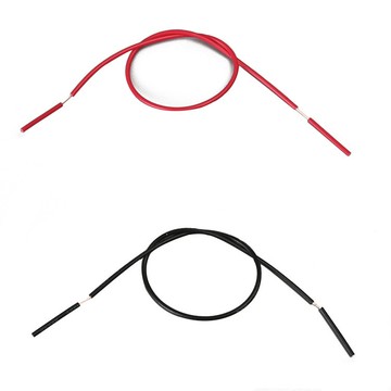 🌈「探夢科學」1007awg24兩頭半剝導線電池連接線外徑1.4MM電子線學生手工實驗接