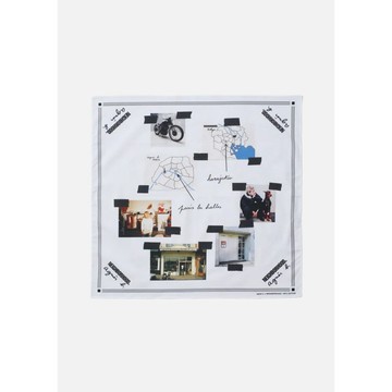 AirRoom 正品 2025AW NEIGHBORHOOD NBHD X AGNES B. .超熱門 聯名 方巾