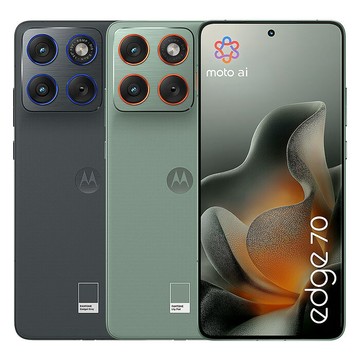 motorola edge 70 (12G/256G) 6.7吋手機織綠